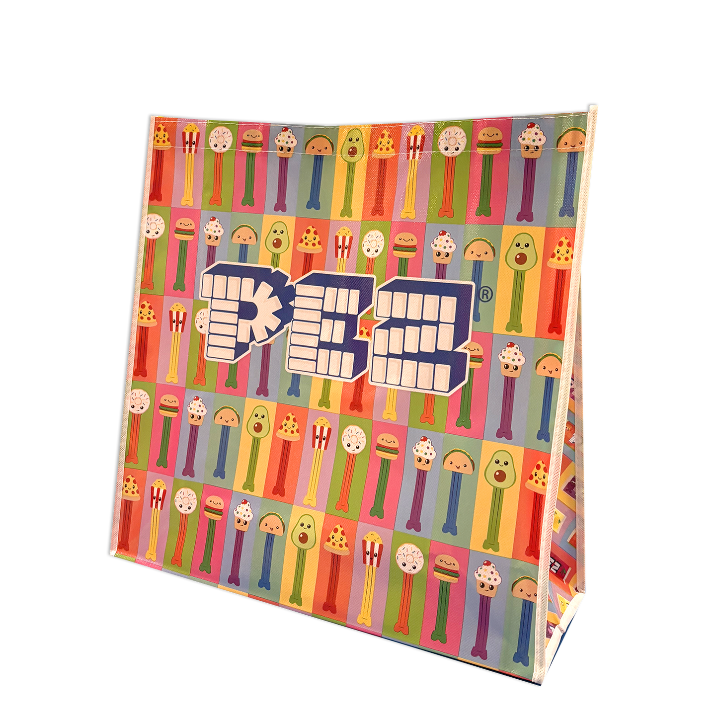 PEZ Recycle Shopping Tote Bag Treats Design
