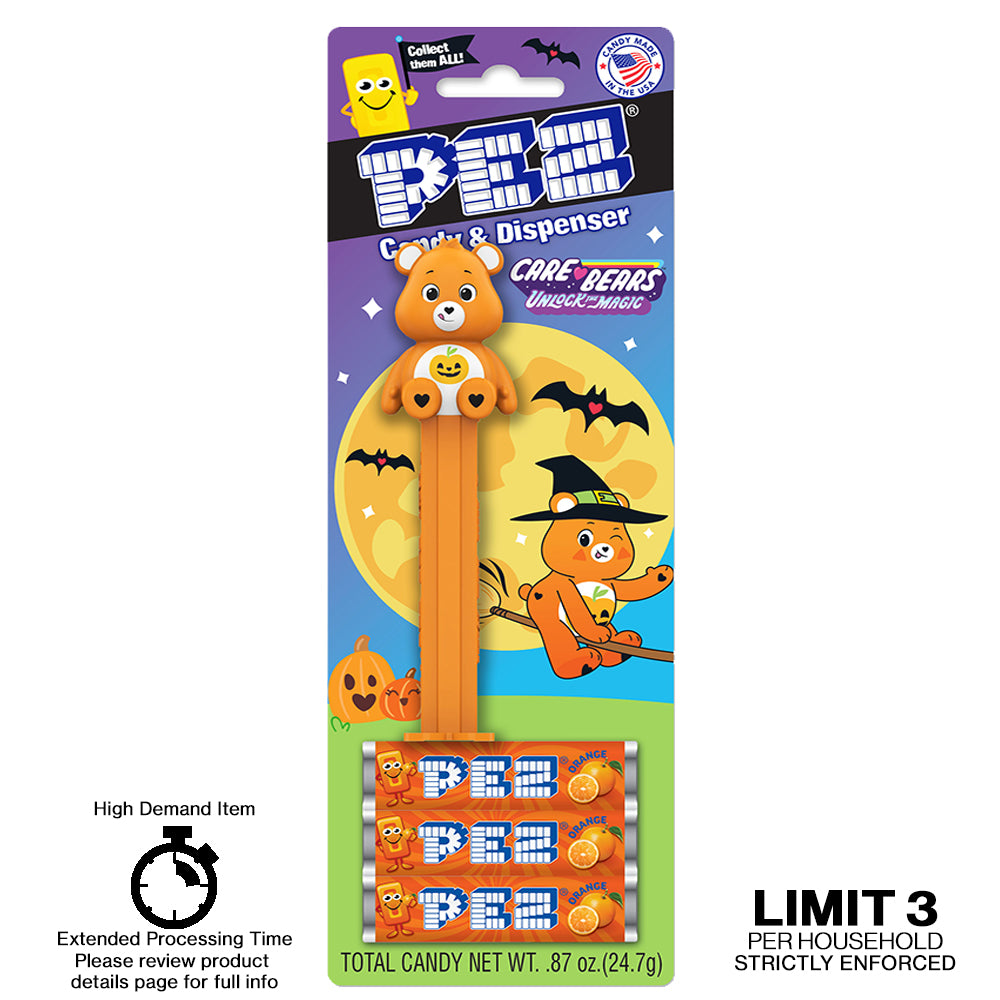 Trick or Sweet Care Bear (PEZ.com exclusive) Limit 3 per household strictly enforced