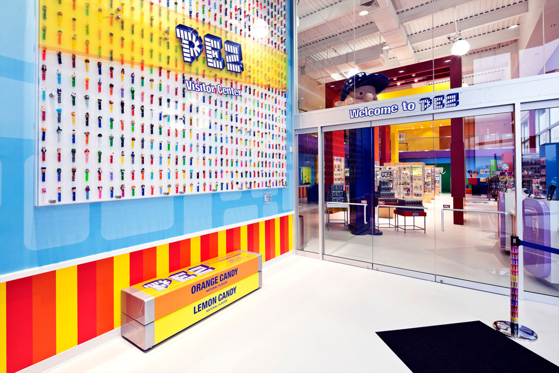 PEZ Visitor Center | World's Largest PEZ Dispenser Collection in Orange CT
