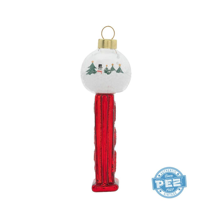 Kat + Annie Snowglobe PEZ Christmas Ornament - PEZ Candy