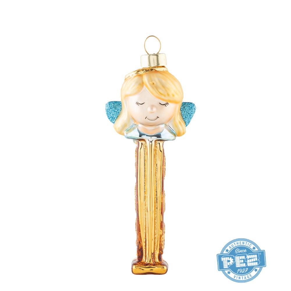 Kat + Annie Angel PEZ Christmas Ornament - PEZ Candy