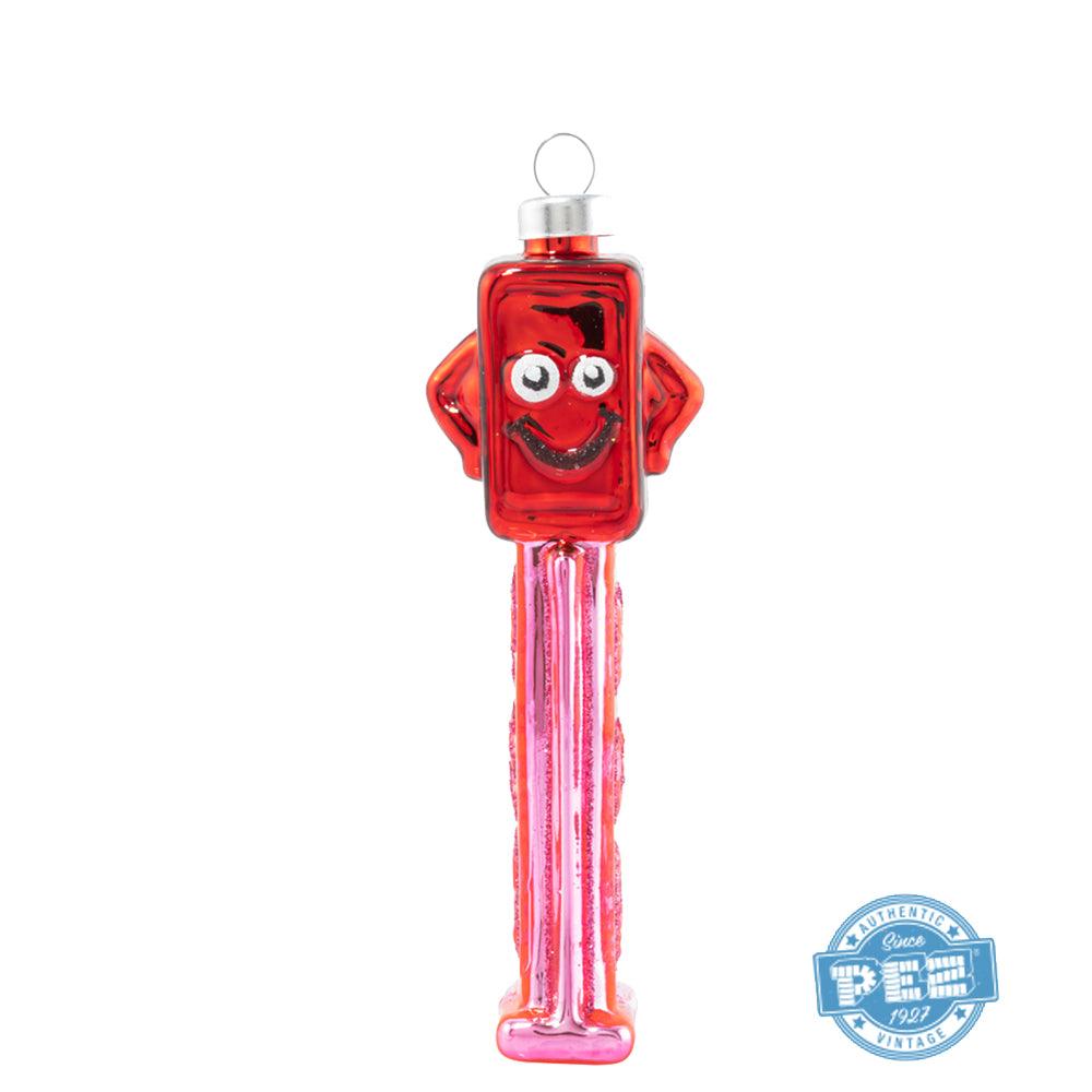 Kat + Annie Cherry Mascot PEZ Christmas Ornament - PEZ Candy