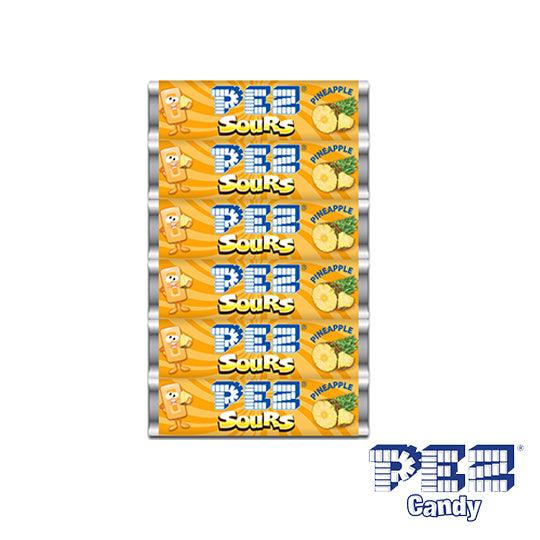 Sour Pineapple PEZ - 6 Pack