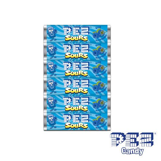 Blue Raspberry Pez Sour Blue Raspberry PEZ Candy Refills- 6 Pack - PEZ Online Store