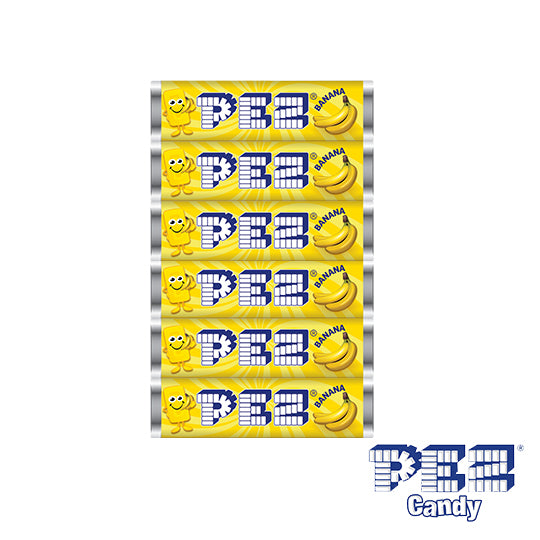 Banana PEZ - 6 Pack