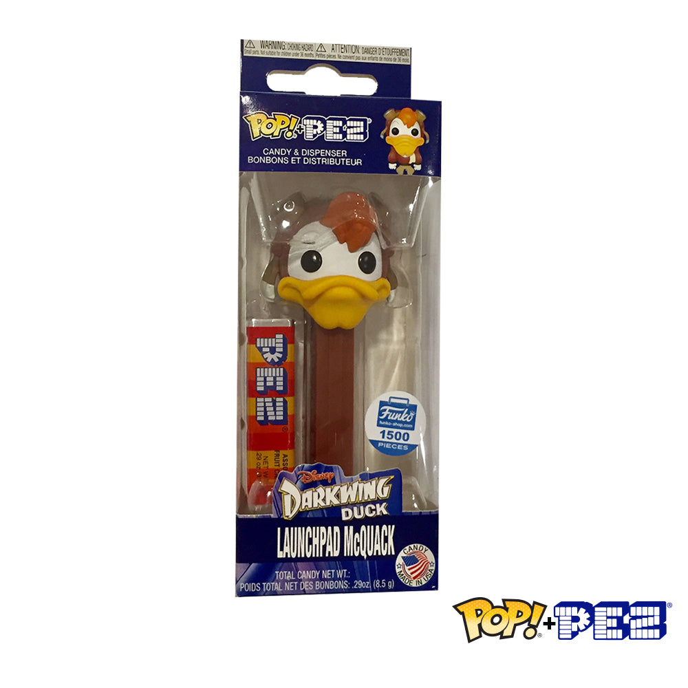 Darkwing Duck - Launchpad McQuack - Funko POP + PEZ