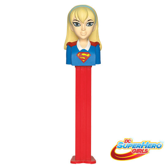Supergirl PEZ Dispenser & Candy - DC Girls - PEZ Official Online
