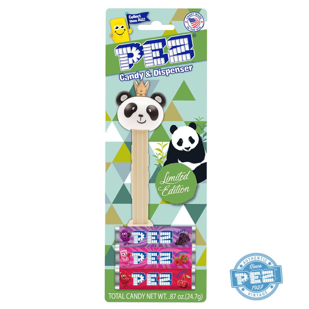 Limited Edition PEZ Panda w/crown