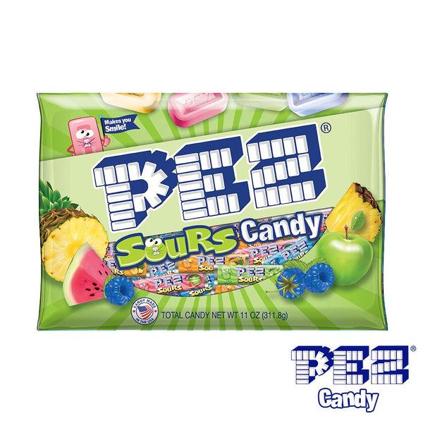 Sour PEZ Refills - 11 oz. Bag - PEZ Official Online Store – PEZ Candy