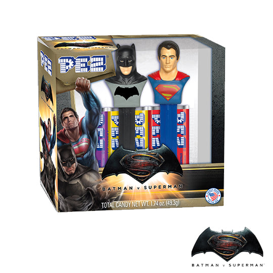 Batman vs Superman Twin Pack - PEZ Official Online Store – PEZ Candy