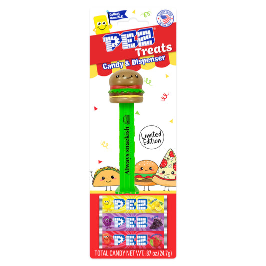 Always Snackish PEZ Treats Burger (PEZ.com Exclusive)