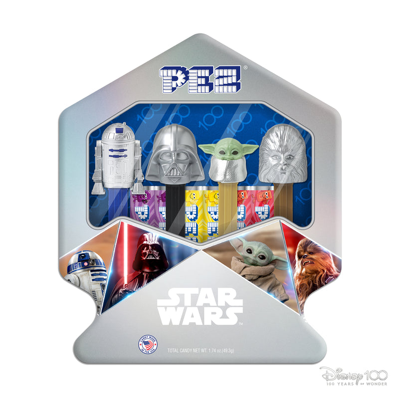 Pez Star Wars gift set in tin collectors case