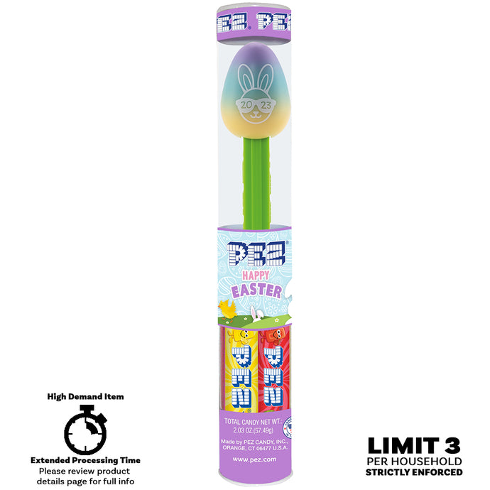 PEZ.com Exclusive Easter Egg Tube 2023 Bunny