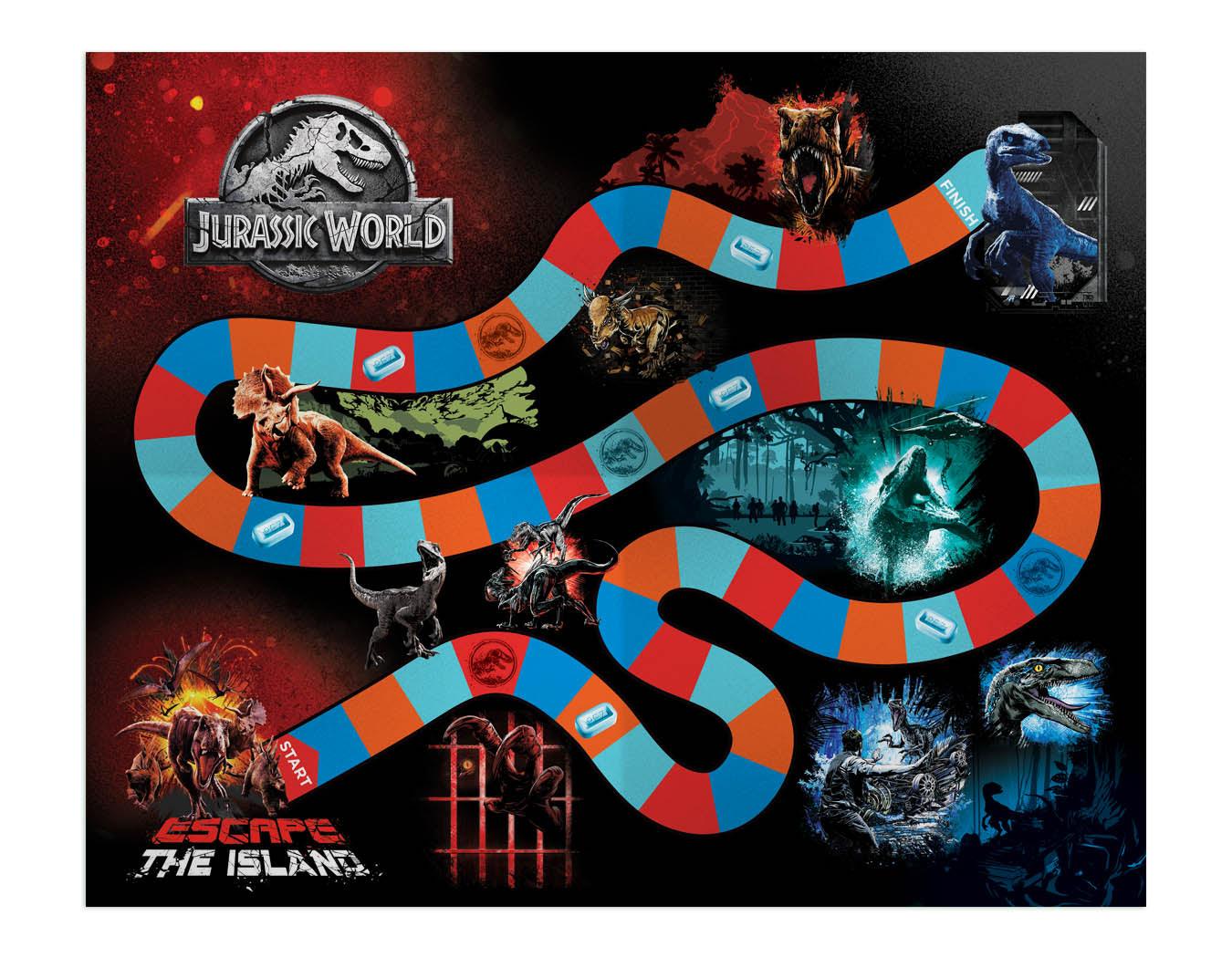 Jurassic World Click and Play Gift Tin