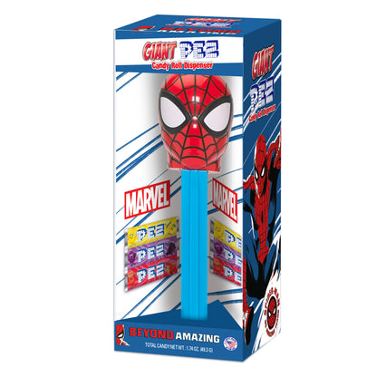 Giant Spider-Man 60th Celebration PEZ Candy Roll Dispenser