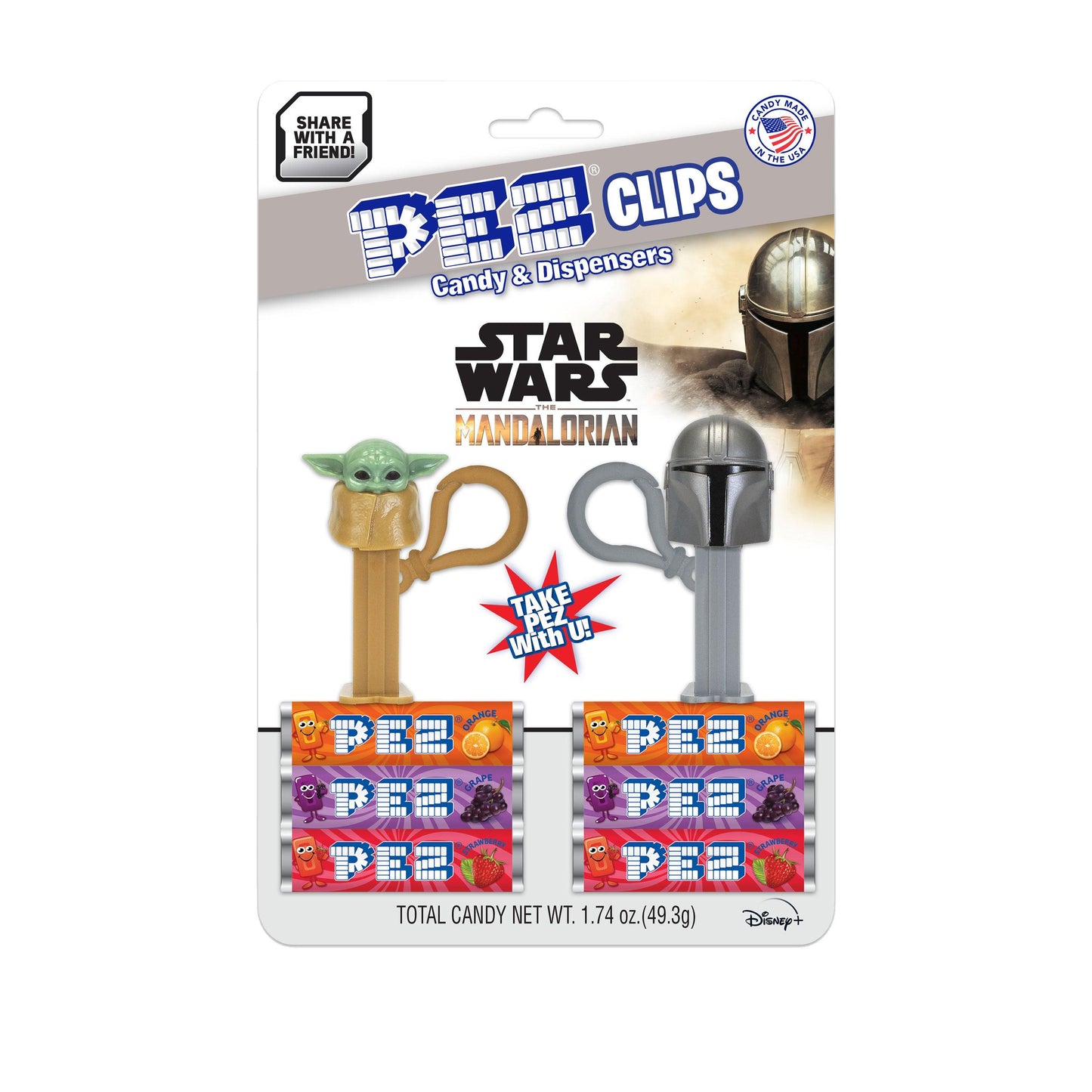 The Mandalorian PEZ Clips