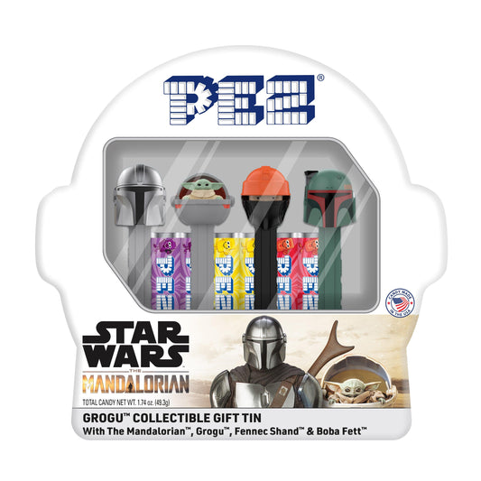 Star Wars: The Mandalorian Grogu Gift Tin - PEZ Candy