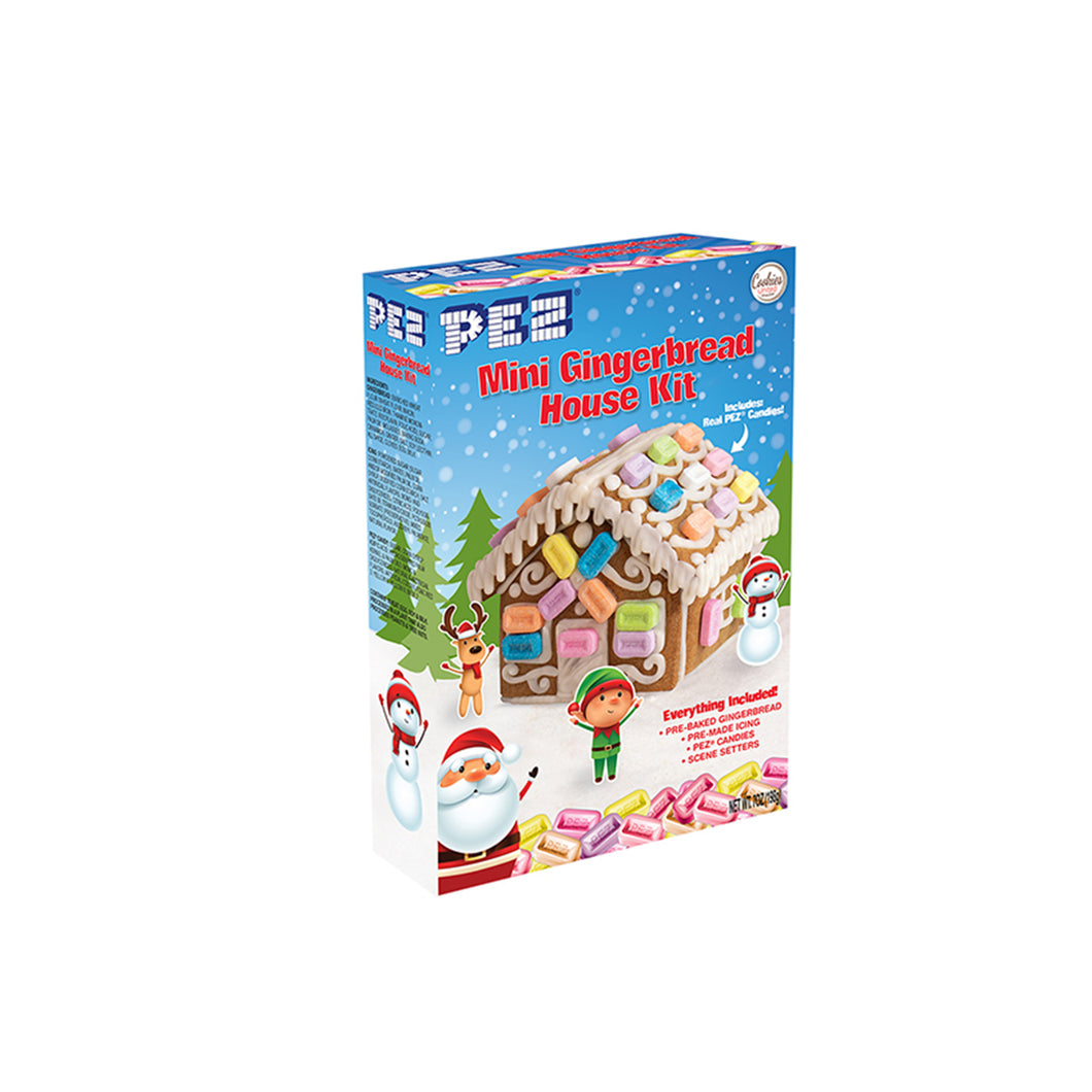 PEZ Mini Gingerbread House Kit