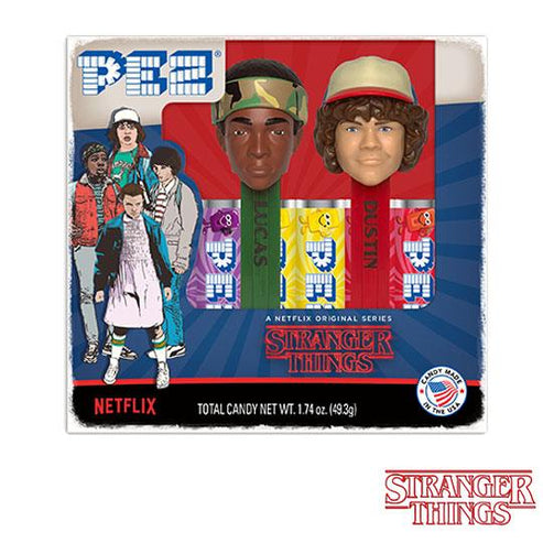 Stranger Things Gift Set (Lucas & Dustin) - PEZ Official Online Store ...