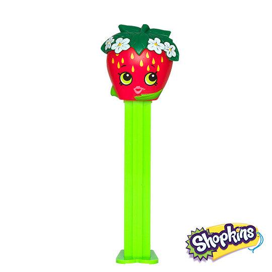 Strawberry Kiss PEZ Dispenser & Candy - Shopkins - PEZ Online