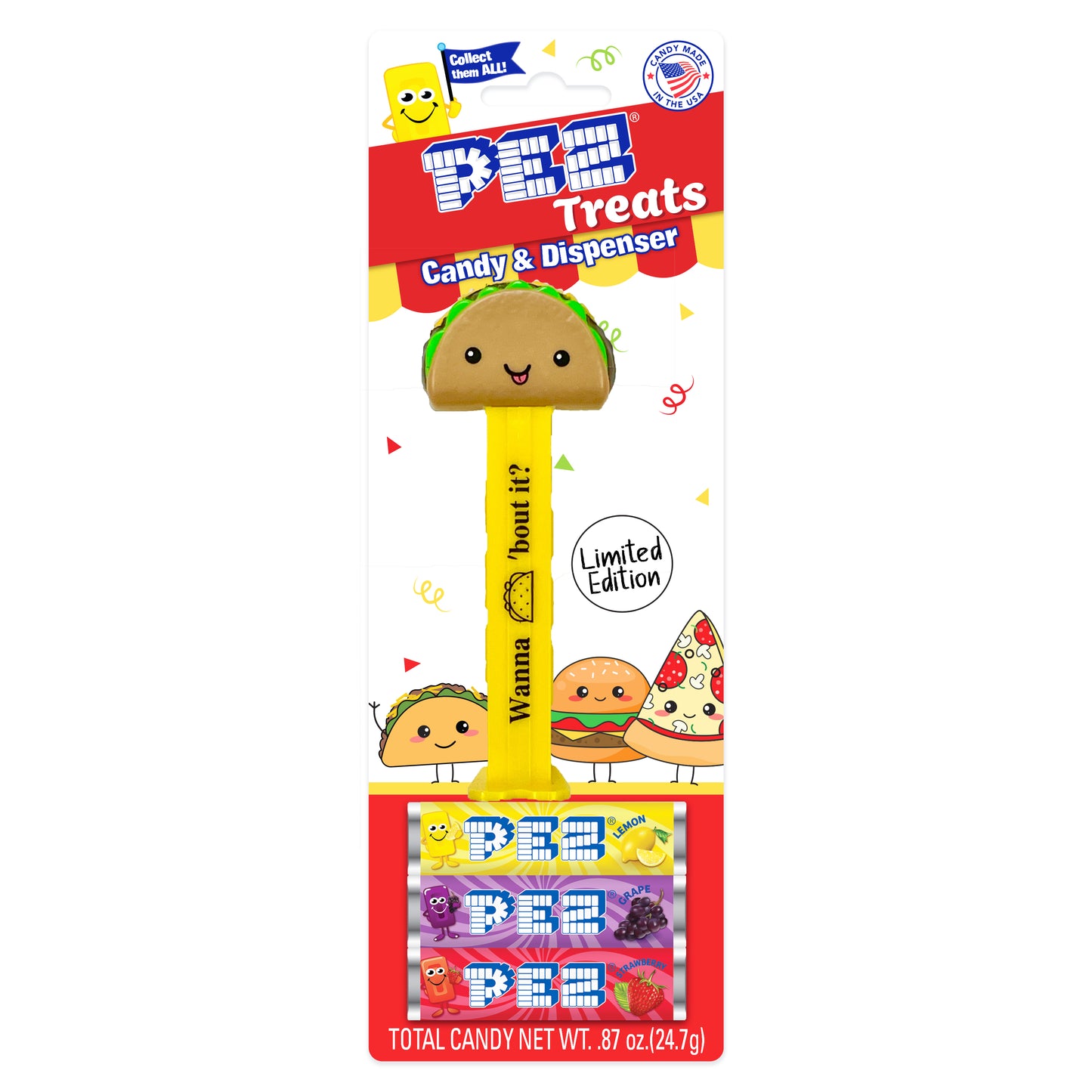 Lets Taco Bout It PEZ Treats Exclusive Taco