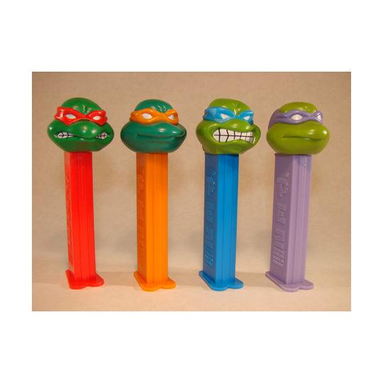 ミュータント・タートルズ PEZ キャンディディスペンサー 4個セット TMNT Teenage Mutant Ninja Turtles PEZ Dispenser – PEZ Candy